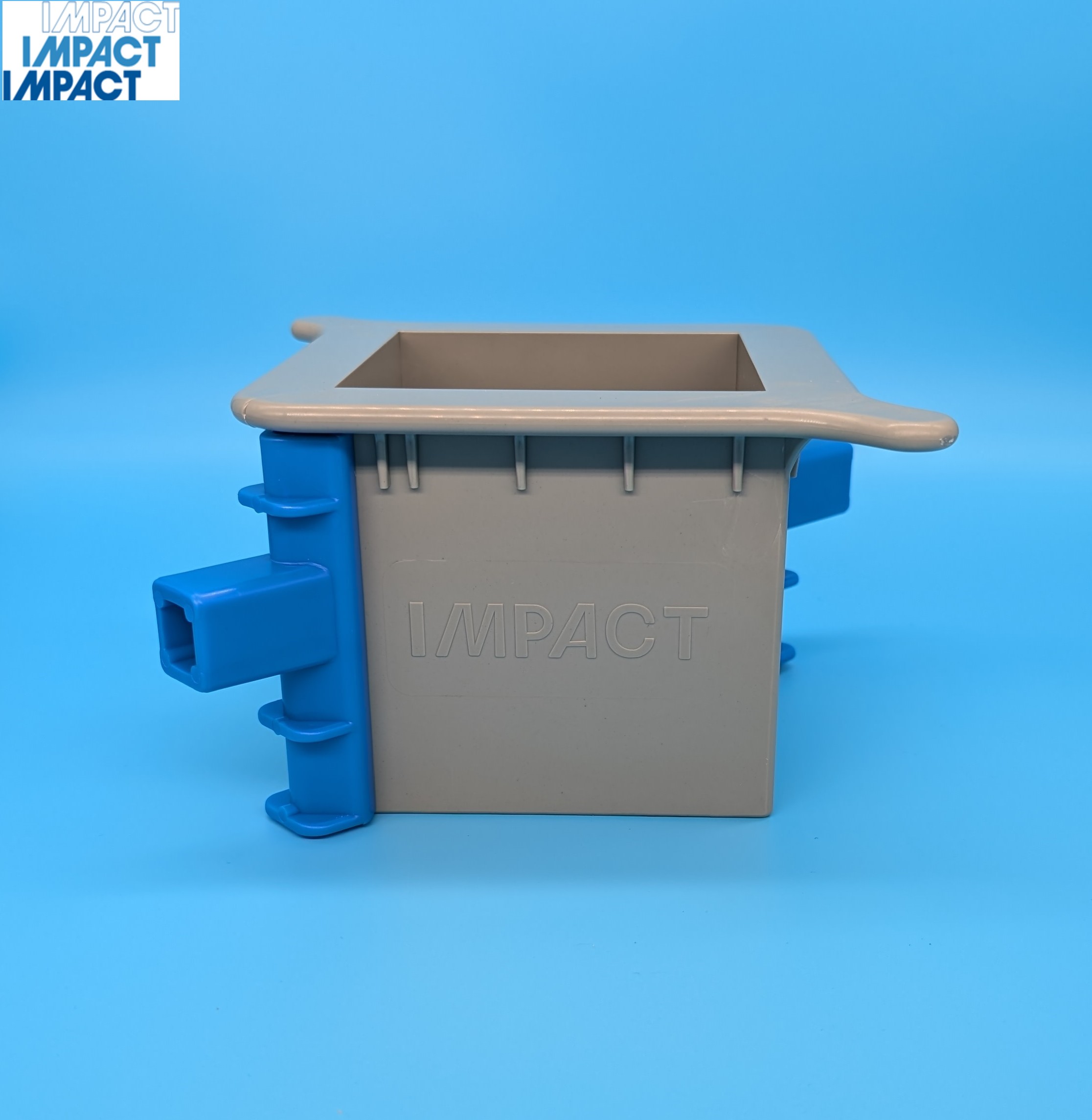 100mm 2 Part Plastic Cube Mould	