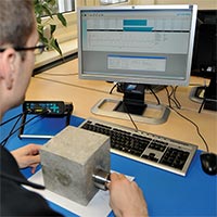Pundit Lab Plus Ultrasonic Tester with compressive strength & time stamp