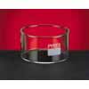 115mm 500ml capacity  Pyrex Evaporating Dish, flat bottom without spout