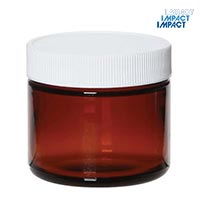 Amber Glass Jar 125ml capacity