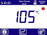 Double Door Oven 1000 litre capacity - digital touch screen control